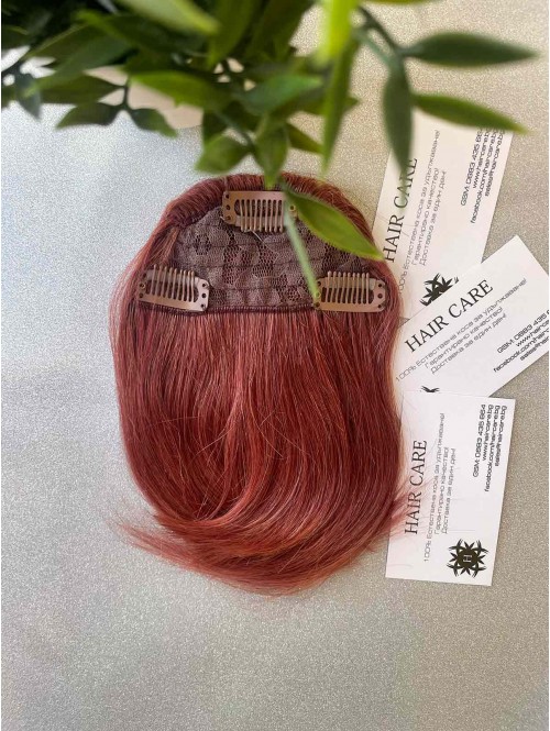 Hair Bangs – Light Mahogany #33