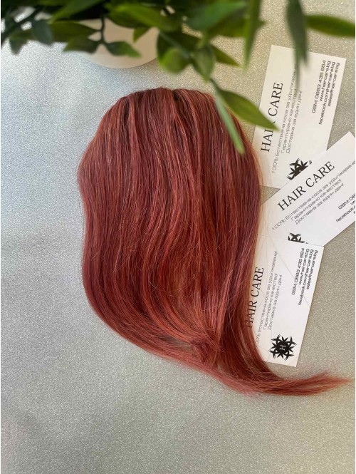 Hair Bangs – Light Mahogany #33