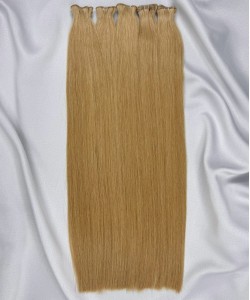 Виетнамска коса Genius Weft 60см - Тъмно руса 12