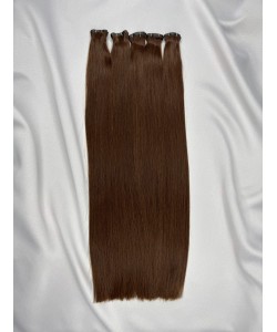 Виетнамска коса Genius Weft 60см - Тъмно кестенява 1A