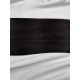 Βιετναμέζικα μαλλιά Genius Weft 60 cm - σκούρο καστανό/μαύρο 1B