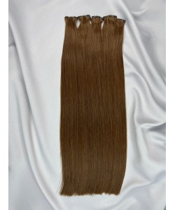 Виетнамска коса Genius weft 60см - Светло кестенява 2Q Виетнамска коса Genius weft 60см - Светло кестенява 2Q