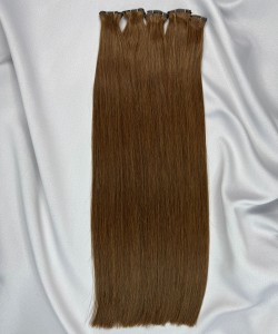 Виетнамска коса Genius weft 60см - Светло кестенява 2Q