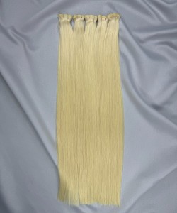 Виетнамска коса Genius Weft 60см - Платинено руса 60C