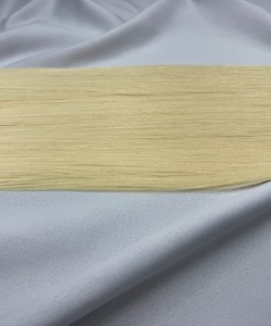 Виетнамска коса Genius Weft 60см - Платинено руса 60C