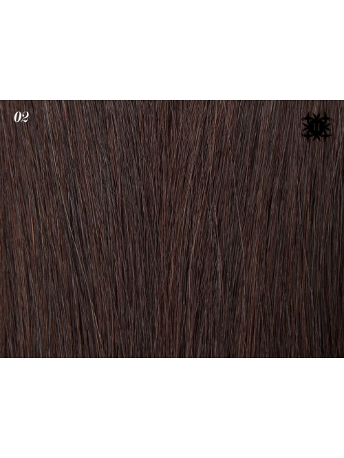 Păr natural Remy 65 cm - șaten natural 02