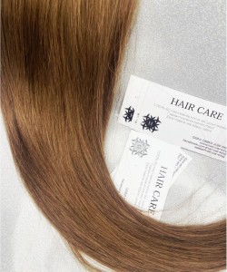 Păr natural Remy 55 cm - șaten deschis 06