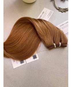 Păr natural Remy 65 cm - blond închis 08