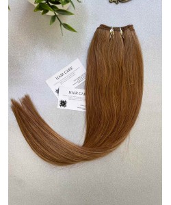 Păr natural Remy 55 cm - blond închis 08
