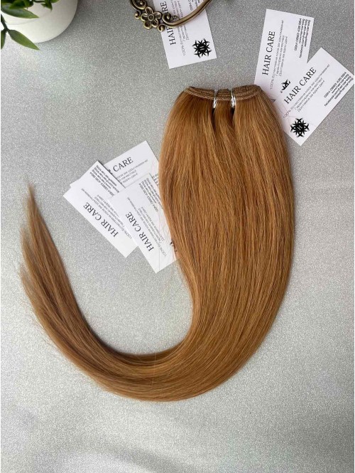 Păr natural Remy 55 cm - blond închis 10