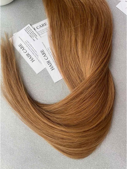 Păr natural Remy 55 cm - blond închis 10