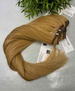 Human Hair 65 cm - Dark Blonde #12