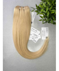 Păr natural Remy 55 cm - blond auriu 20