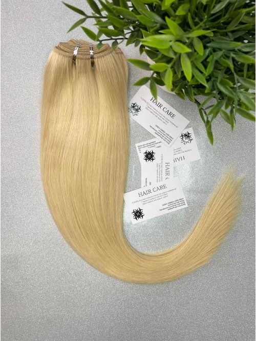 Φυσικά μαλλιά Remy 55 cm - φυσικό ξανθό 22 Φυσικά μαλλιά Remy 55 cm - φυσικό ξανθό 22