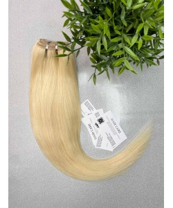 Păr natural Remy 55 cm - blond deschis 613 Păr natural Remy 55 cm - blond deschis 613