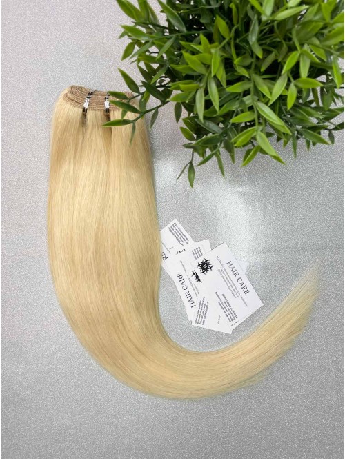 Natural Remy Hair 55 cm – Light Blonde #613 Natural Remy Hair 55 cm – Light Blonde #613
