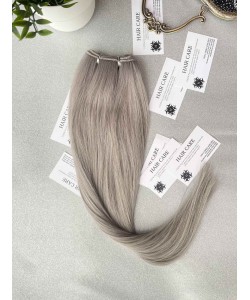Păr natural Remy 55 cm - gri 97 Păr natural Remy 55 cm - gri 97