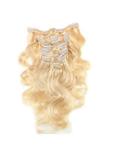 Păr ondulat - blond deschis 613