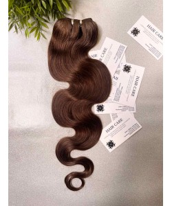 Wavy Remy Hair 55 cm – Light Chestnut #04 Wavy Remy Hair 55 cm – Light Chestnut #04