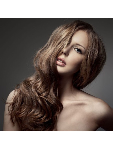 Wavy Natural Remy Hair 55 cm – Dark Blonde #08 Wavy Natural Remy Hair 55 cm – Dark Blonde #08