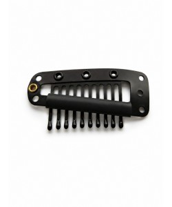 Black Hair Clips – 38mm
