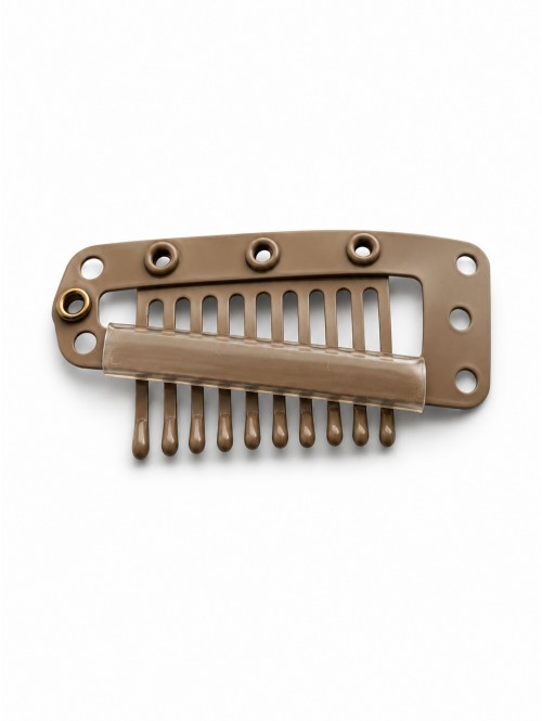 Light Brown Hair Clips – 38mm Light Brown Hair Clips – 38mm