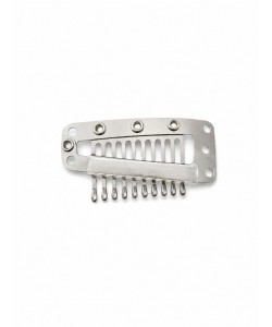 Clipsuri argintii pentru păr, 38 mm Clipsuri argintii pentru păr, 38 mm