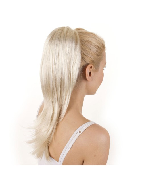 Coadă - blond platinat 60 Coadă - blond platinat 60